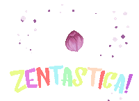 ZentasticFit smile yoga zen fantastic Sticker
