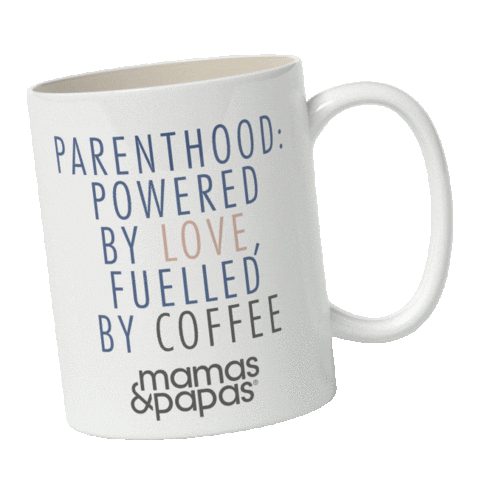 mamasandpapas coffee tea dad mama Sticker