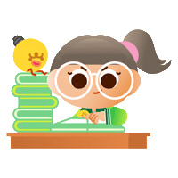Grabbers Studying Sticker by Grab Singapore