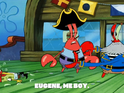 season 6 grandpappy the pirate GIF by SpongeBob SquarePants