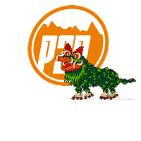 p2pskaterace feliz skate roller pamplona Sticker