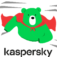 kasperskybra hero antivirus midori kaspersky Sticker