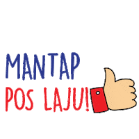 Mantap Sticker by Pos Malaysia