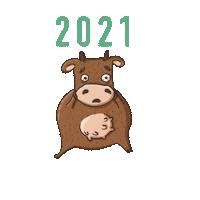 New Year Eyes Sticker