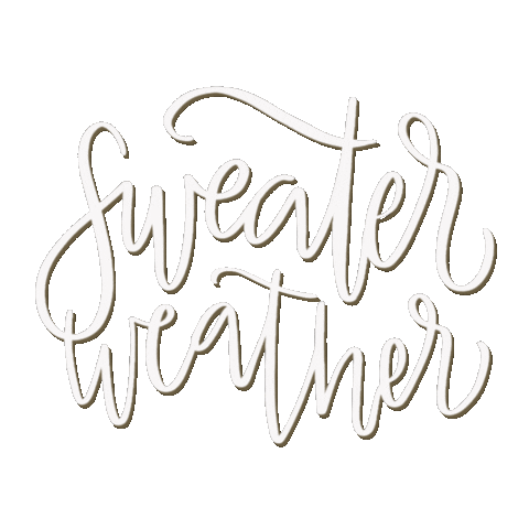 Sweater Weather Christmas Sticker