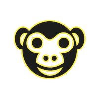 bigbananabread monkey banana bread bigbananabreadlogo Sticker