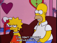 Lisa Simpson Love GIF by The Simpsons
