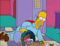Sad Season 9 GIF by The Simpsons