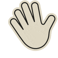 Wave Hello Sticker by Mr. President