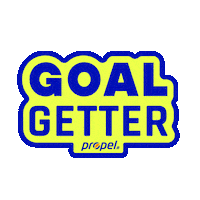 propelfitnesswater goals propel goal getter Sticker