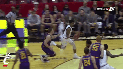 slam dunk GIF by University of Cincinnati Athletics