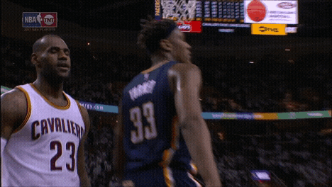 Excited Lebron James GIF by NBA