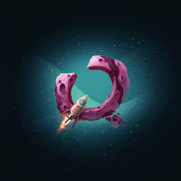 Space Rocket GIF by NewQuest