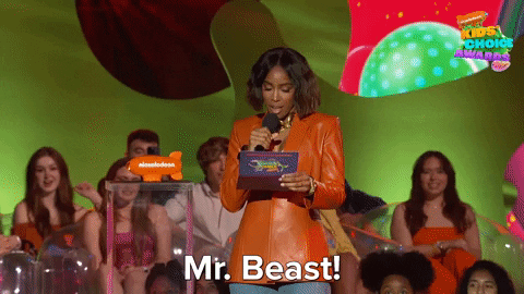 Kelly Rowland Nickelodeon GIF by Kids' Choice Awards