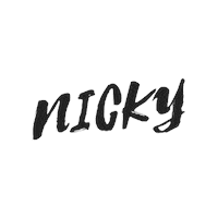 Nicky Sticker by In.decide