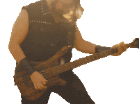 Heavy Metal Rock Sticker by Celtian