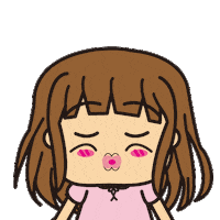 Girl Mary Sticker