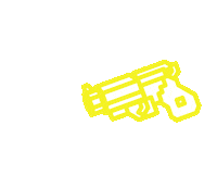 wooooongtimyiu car smoke gun graffiti Sticker