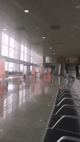 Barcelona Airport Deserted Amid Coronavirus Pandemic