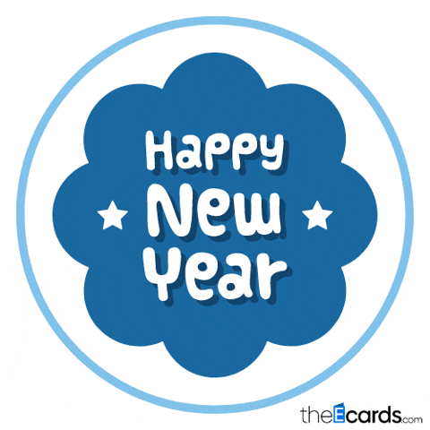 theecards happy new year new year newyear 2025 GIF