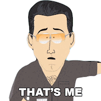 Thats Me Ben Affleck Sticker by South Park