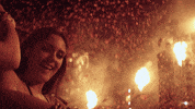 insomniacevents love happy music fire GIF