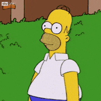 Fade Away Homer Simpson GIF by Sky