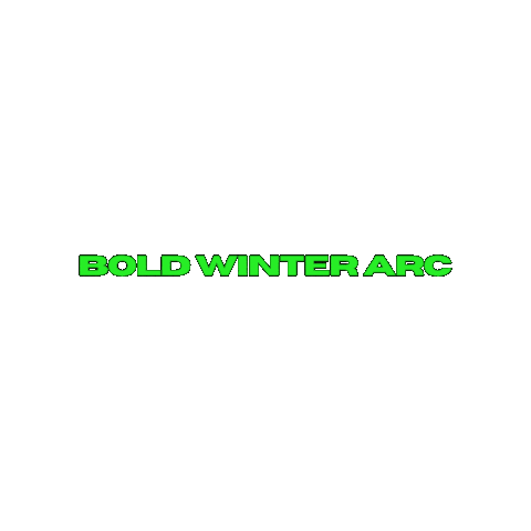 Winter Arc Sticker by Bold Ape
