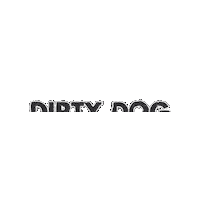 Dirty Dog Sticker by JMSN
