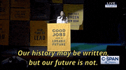 news aoc green new deal alexandria ocasio cortez c-span GIF
