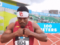 Track And Field Superman GIF by USC Trojans