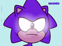 Angry Sonic The Hedgehog GIF by Mashed
