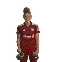 Zum Wohl Linda Dallmann Sticker by FC Bayern Women