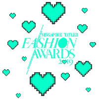 heart rainbow Sticker by Singapore Tatler