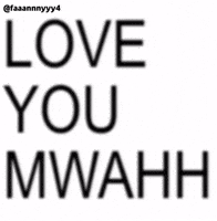 Love You Text GIF
