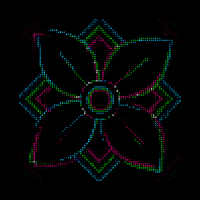 1mposter art animation loop 3d GIF