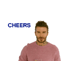 David Beckham Clubman Sticker by Haig Club