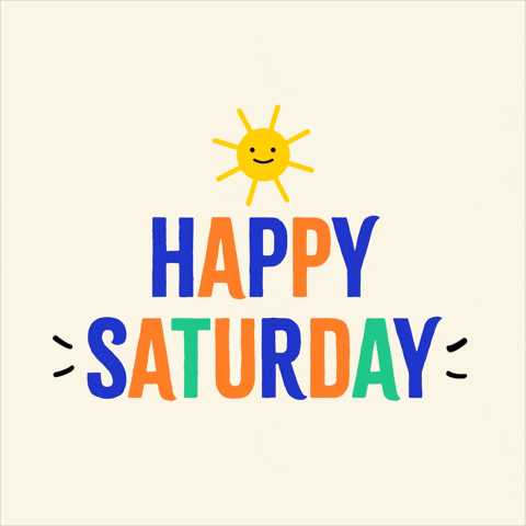 Its Saturday GIF by Jessica Lau