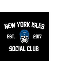 nyisc hockey nhl islanders new york islanders Sticker