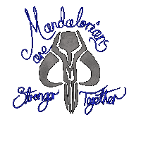 Strongertogether Mandalore Sticker