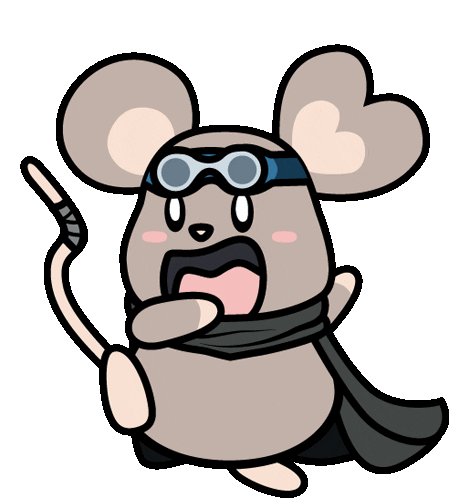 shocked Sticker by Sqkii