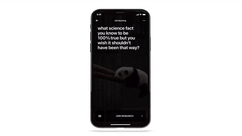 Research Ios App GIF by Pollective