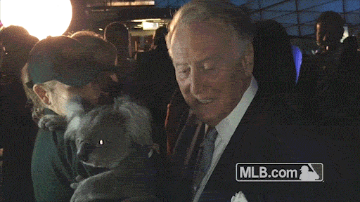 la broadcaster GIF by MLB