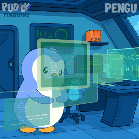 Artificial Intelligence Penguin GIF by Pudgy Penguins