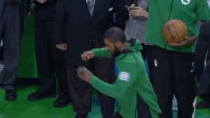 kyrie irving dance GIF by NBA