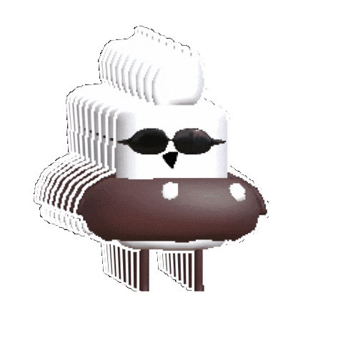 Marshmallow Sticker