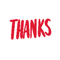 Thanks Thank You Sticker