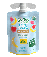 Happy Plant Based Sticker by GoGo squeeZ
