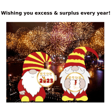Chinese New Year Gnome GIF