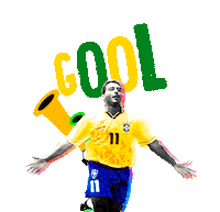 world cup brazil Sticker by Romário11